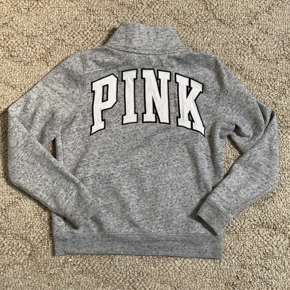 PINK Victoria's Secret Tops - Victoria’s Secret PINK Half Zip